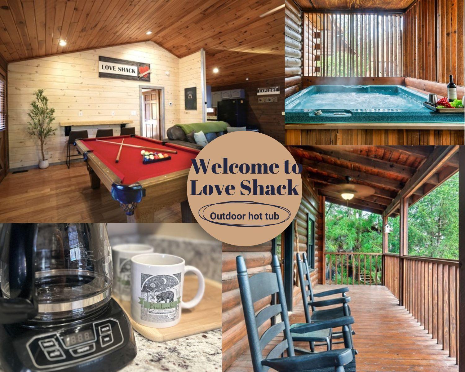 Love Shack Sevierville Bagian luar foto